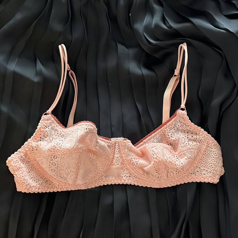 Free People Pink Bra